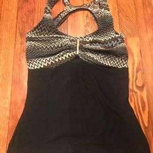 Cape zip Top Part Bathing Suit